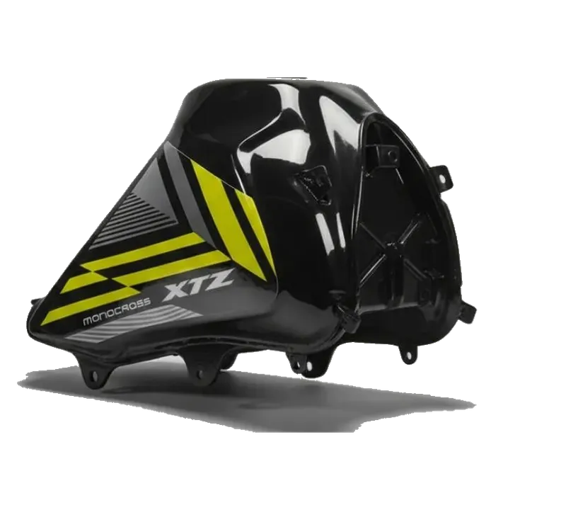 TANQUE DE GASOLINA XTZ 125 NEGRO/AMARILLO DFG