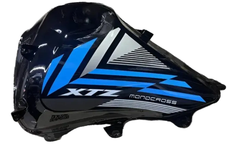 TANQUE DE GASOLINA XTZ 125 NEGRO/AZUL DFG