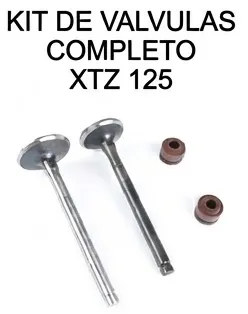 KIT DE VALVULAS COMPLETO XTZ 125