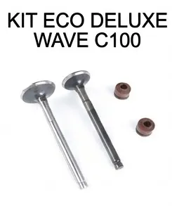 KIT DE VALVULAS COMPLETO ECO DELUXE - AKT110 - WAVE C100
