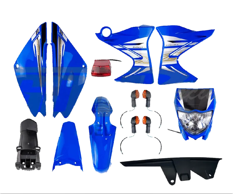 PLASTIQUERIA COMPLETA AZUL XTZ 125