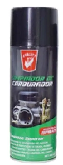 LIMPIADOR DE CARBURADOR QUALITY E 450 ML* UND