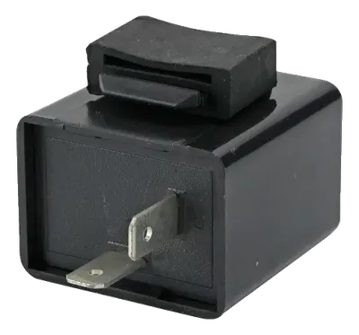 FLASHER NO SELLADO 12V CUADRADO NEGRO TXS