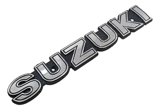 EMBLEMA TANQUE SUZUKI AX/GN CROMADO