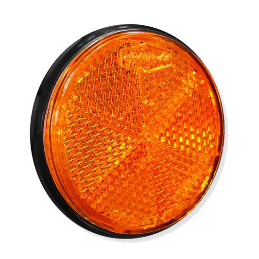 REFLECTIVO REDONDO NARANJA