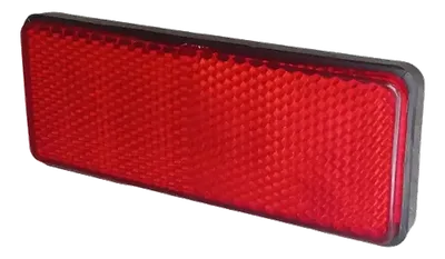 REFLECTIVO RECTANGULAR ROJO