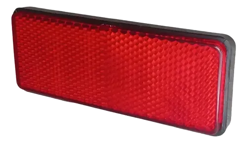 REFLECTIVO RECTANGULAR ROJO