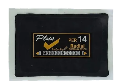 PARCHE RADIAL PER14 130X85MM QUALITY PLUS CAJA X 10