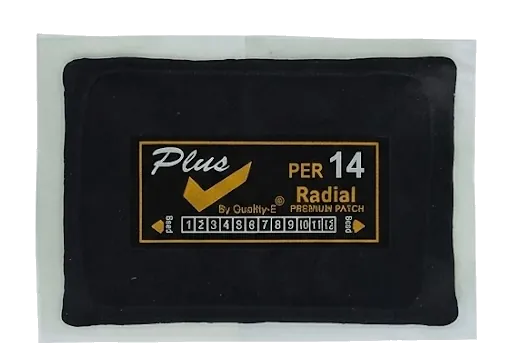 PARCHE RADIAL PER14 130X85MM QUALITY PLUS CAJA X 10