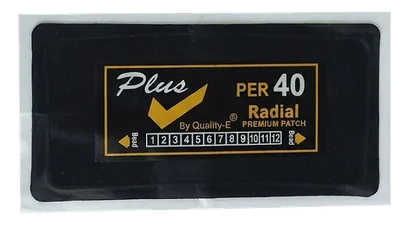 PARCHE RADIAL PER40 200X100MM QUALITY PLUS CAJA X 10