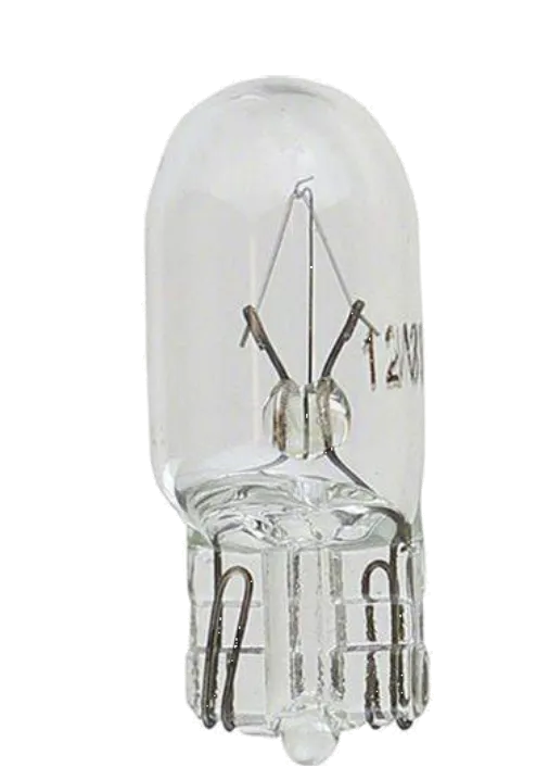 BOMBILLO T10 12V TRANSPARENTE  BAYONETA