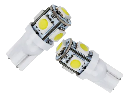 BOMBILLO T10 BAYONETA PIÑA BLANCO FIJO