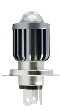 BOMBILLO LED LUPA H4 P42T 12V AC/DC SW/ AMARILLO