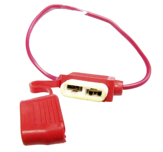 PORTA FUSIBLE CUADRADO PLASTICO ROJO. 15 DUNA