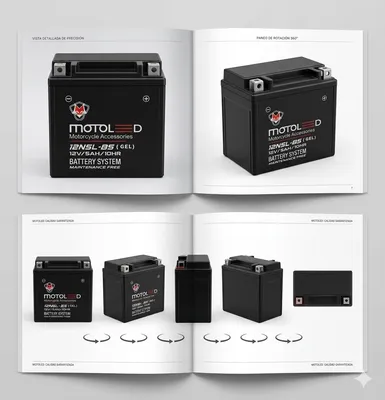 BATERIA MOTOLED 12N5L-BS 12 V 5A YB5