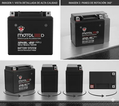 BATERIA MOTOLED 12N9L-BS
