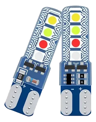 BOMBILLO T10 MULTICOLOR