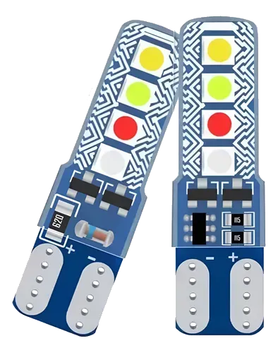 BOMBILLO T10 MULTICOLOR