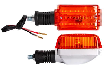 DIRECCIONAL RX-115 CROMADA-NARANJA (PAR) EVOL
