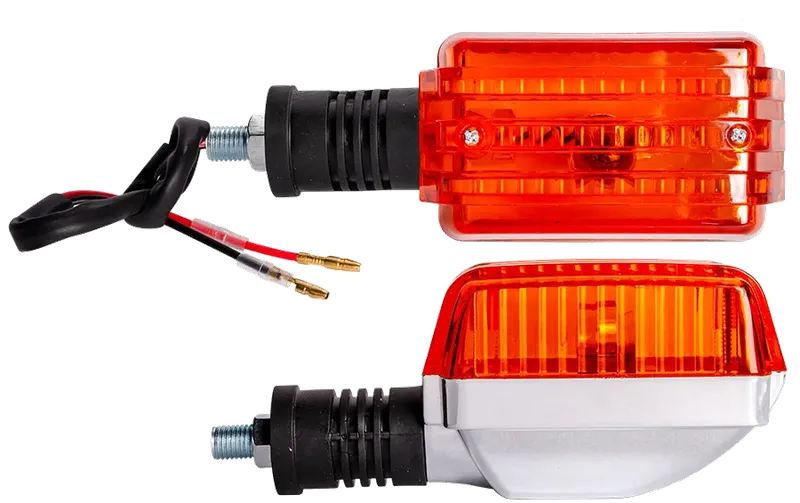 DIRECCIONAL RX-115 CROMADA-NARANJA (PAR) EVOL