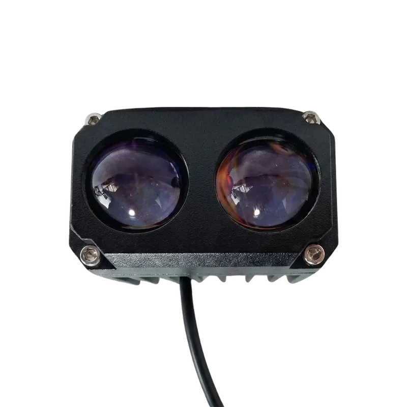 EXPLORADORA 2 LENTES LG-Y2-F DUAL COLOR FLASH (ROJO)