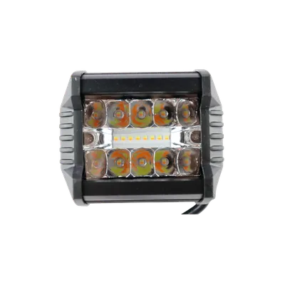 EXPLORADORA CUADRADA 20 LED DUAL COLOR
