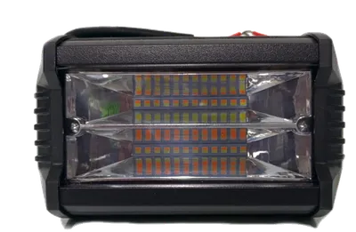 EXPLORADORA RECTANGULAR 24 LED DOBLE LINEA DUAL COLOR