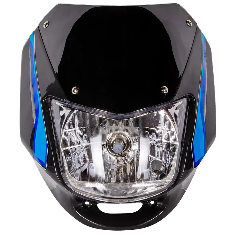 CARENAJE BOXER CT 100 NEGRO + VISOR+ CALCA AZUL
