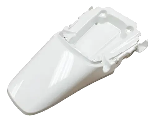 GUARDABARRO TRASERO BLANCO FLEXIBLE XR 125 / OEM PLASTICO - UNIDAD