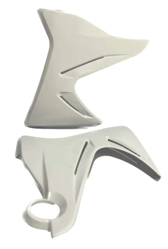 ALETAS TANQUE XTZ 125 BLANCA FLEXIBLE- SIN CALCOMANIA