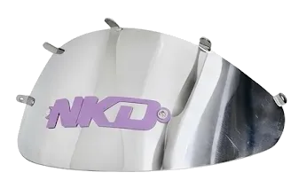 GORRA CROMADA FAROLA NKD LILA