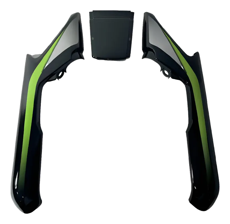 COLA SILLIN ECO DELUXE NEGRO/VERDE*3PCS