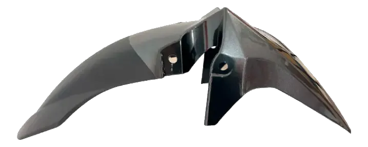 GUARDABARRO DELANTERO CB-110 GRIS PLATA
