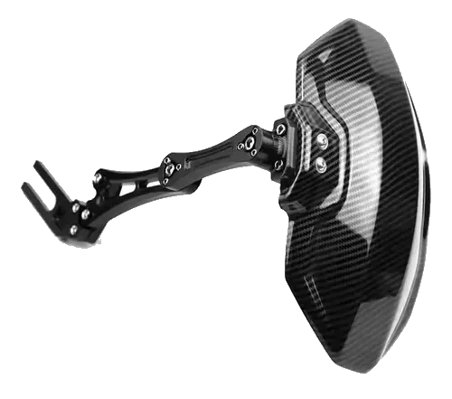 MONOBRAZO UNIVERSAL FIBRA NEGRO
