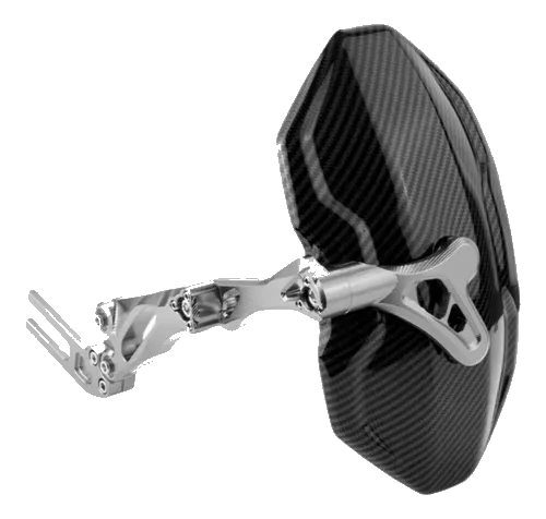 MONOBRAZO UNIVERSAL FIBRA PLATA