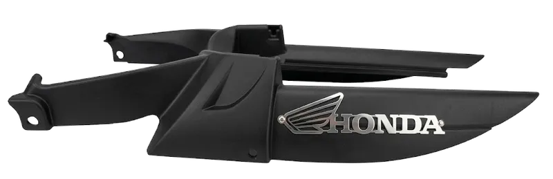 PROTECTOR BARRA H CON APLIQUE ACERO HONDA