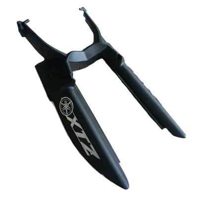PROTECTOR BARRA H CON APLIQUE ACERO XTZ