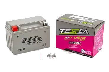 BATERIA  FP TESSLA  ION ULTRA AGM YTX9-BS PULSAR 200 NS DOMINAR 400, DUKE 200, DR 650