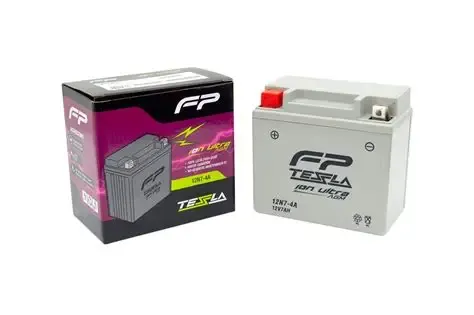 BATERIA FP TESSLA ION ULTRA 12N7-4A GN 125-GS125