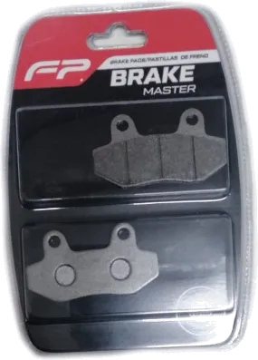 PASTILLAS FRENO AKT 110, NKD 125, SL 125, SPECIAL 110, ADVANCE 110, BOMBER 125, ACTIV 110, EVO R3. DELANTERAS. FP