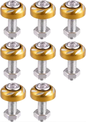 TORNILLO PLANO TIPO DUNA DORADO ( AMARILLO)