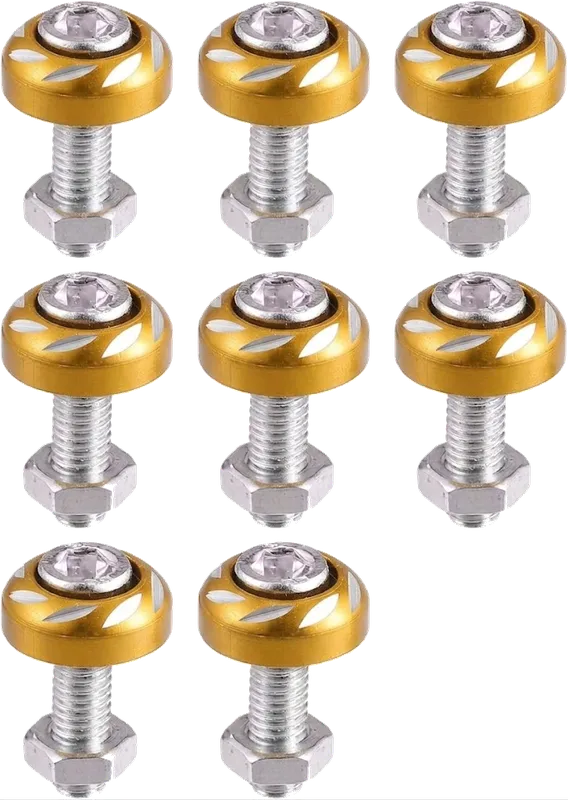 TORNILLO PLANO TIPO DUNA DORADO ( AMARILLO)