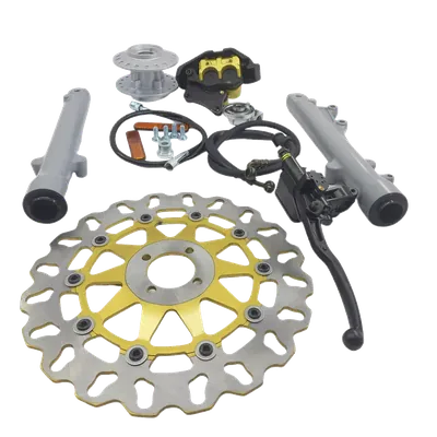 TREN DELANTERO FRENO DISCO BOXER CT 100/ECO DELUXE COMPLETO